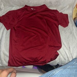 Russell Athletic Kids Red Short Sleeve Tee